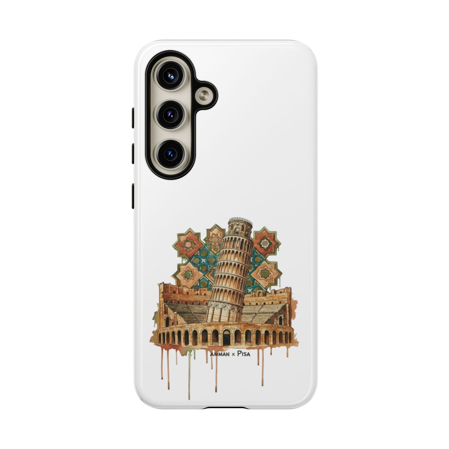 Leaning Tower Tough Phone Case — Vintage Pisa Travel Design