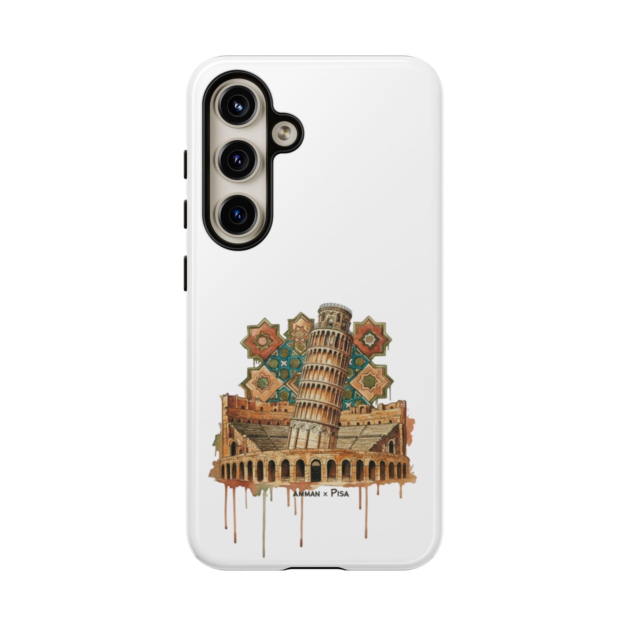 Leaning Tower Tough Phone Case — Vintage Pisa Travel Design