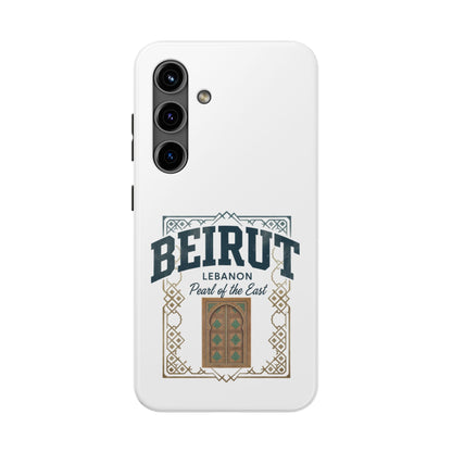 Beirut Lebanon Tough Phone Case — 'Pearl of the East' Vintage Door Design