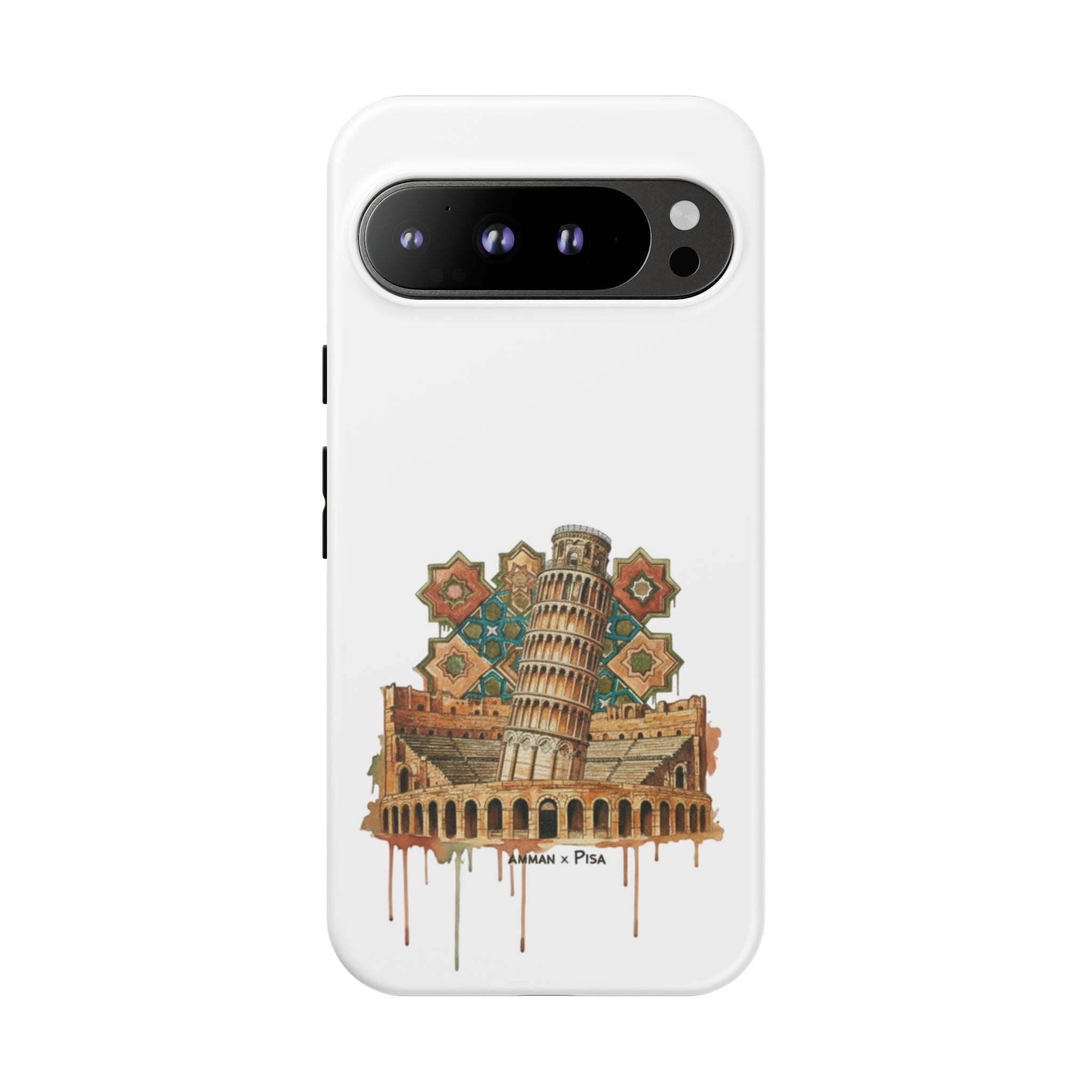 Leaning Tower Tough Phone Case — Vintage Pisa Travel Design