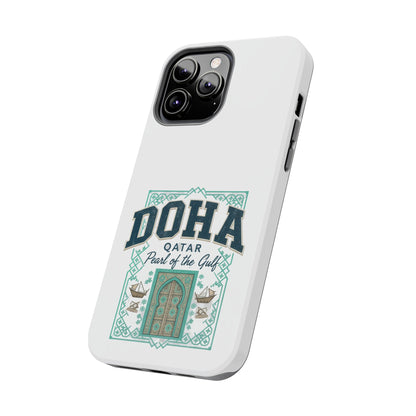 Étui de téléphone Doha — Qatar « Perle du Golfe » Étui de protection robuste