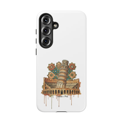 Leaning Tower Tough Phone Case — Vintage Pisa Travel Design