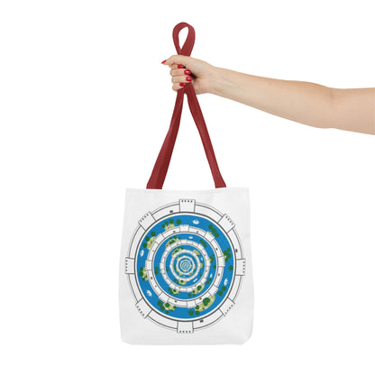 Spiral Island Tote Bag – Nautical Mandala All-Over Print Tote