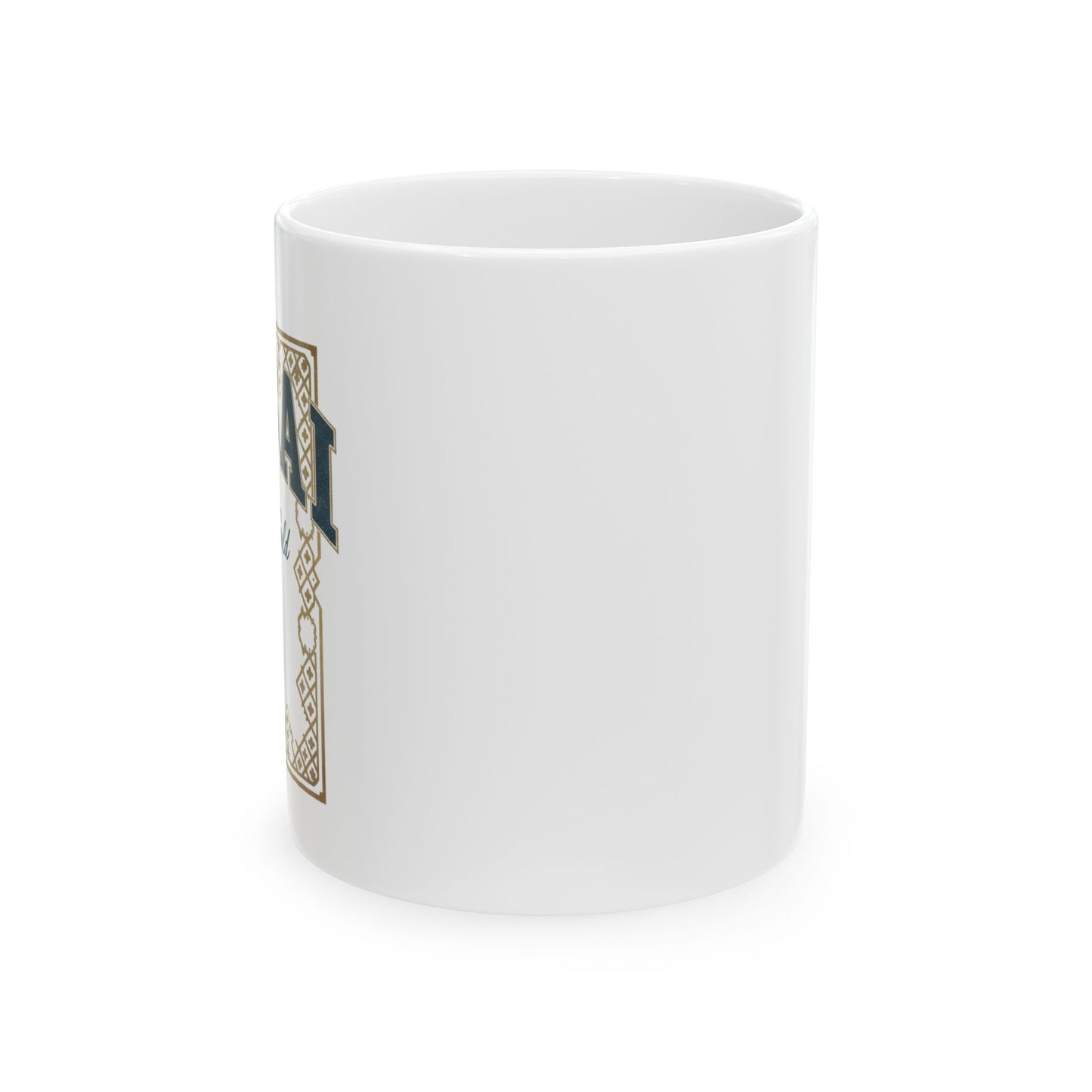 Mug en céramique Dubaï Cité d'Or – Tasse à café souvenir Burj Khalifa (325 ml/445 ml)