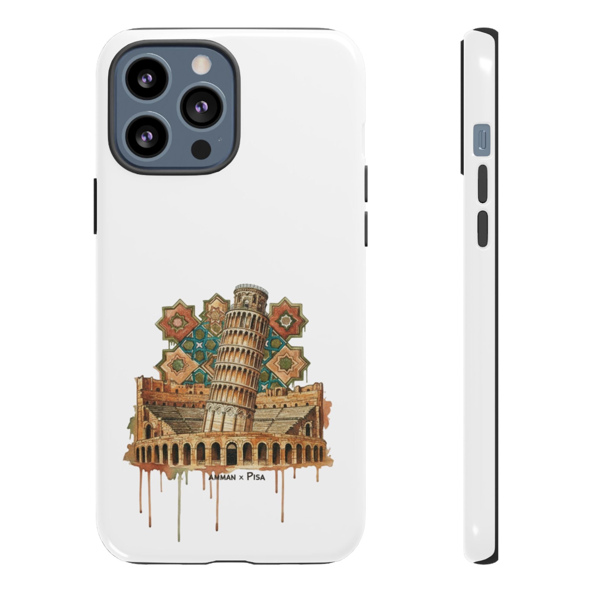 Leaning Tower Tough Phone Case — Vintage Pisa Travel Design