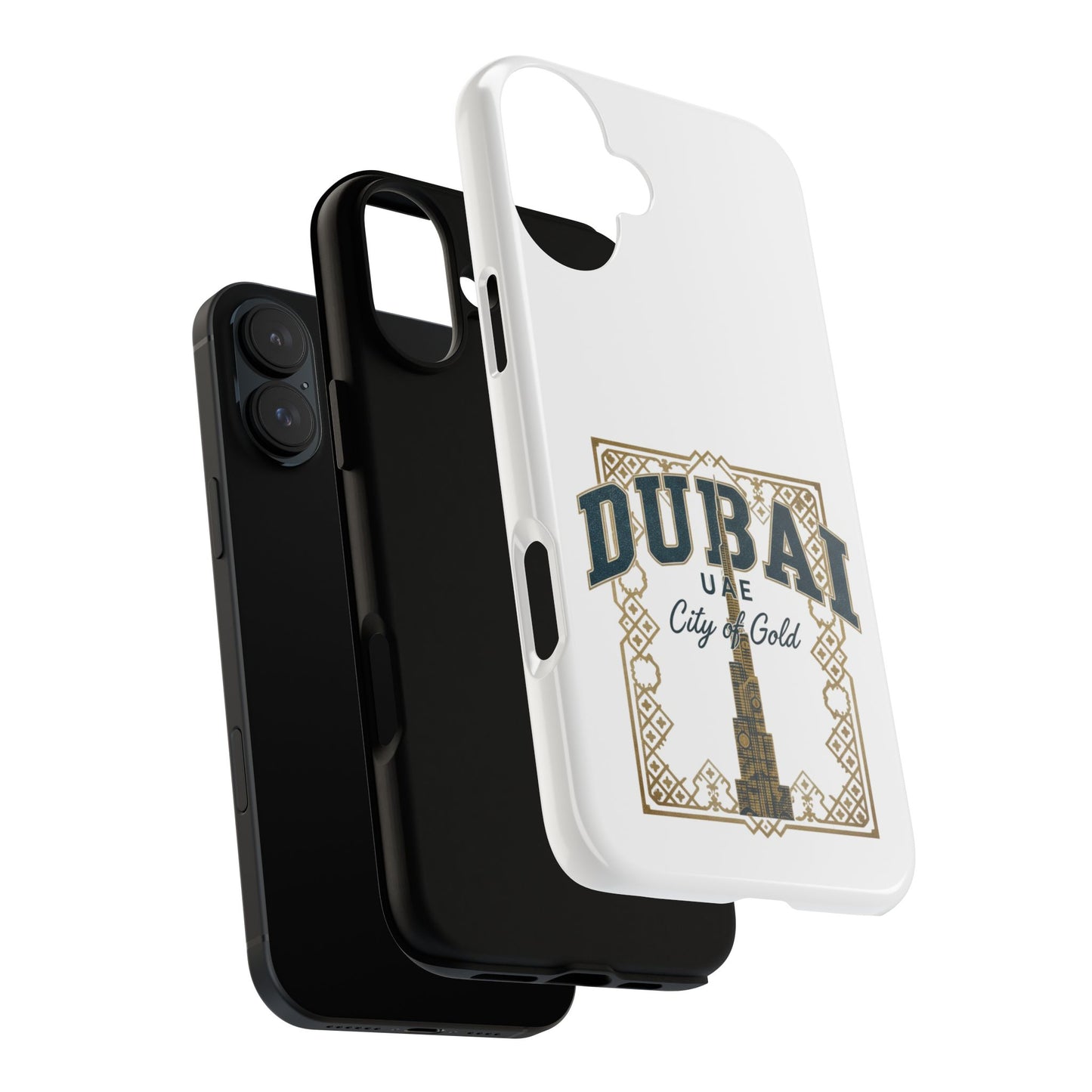 Dubai City of Gold Tough Phone Case — Protective Travel Phone Cover