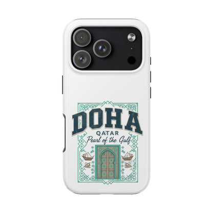 Étui de téléphone Doha — Qatar « Perle du Golfe » Étui de protection robuste