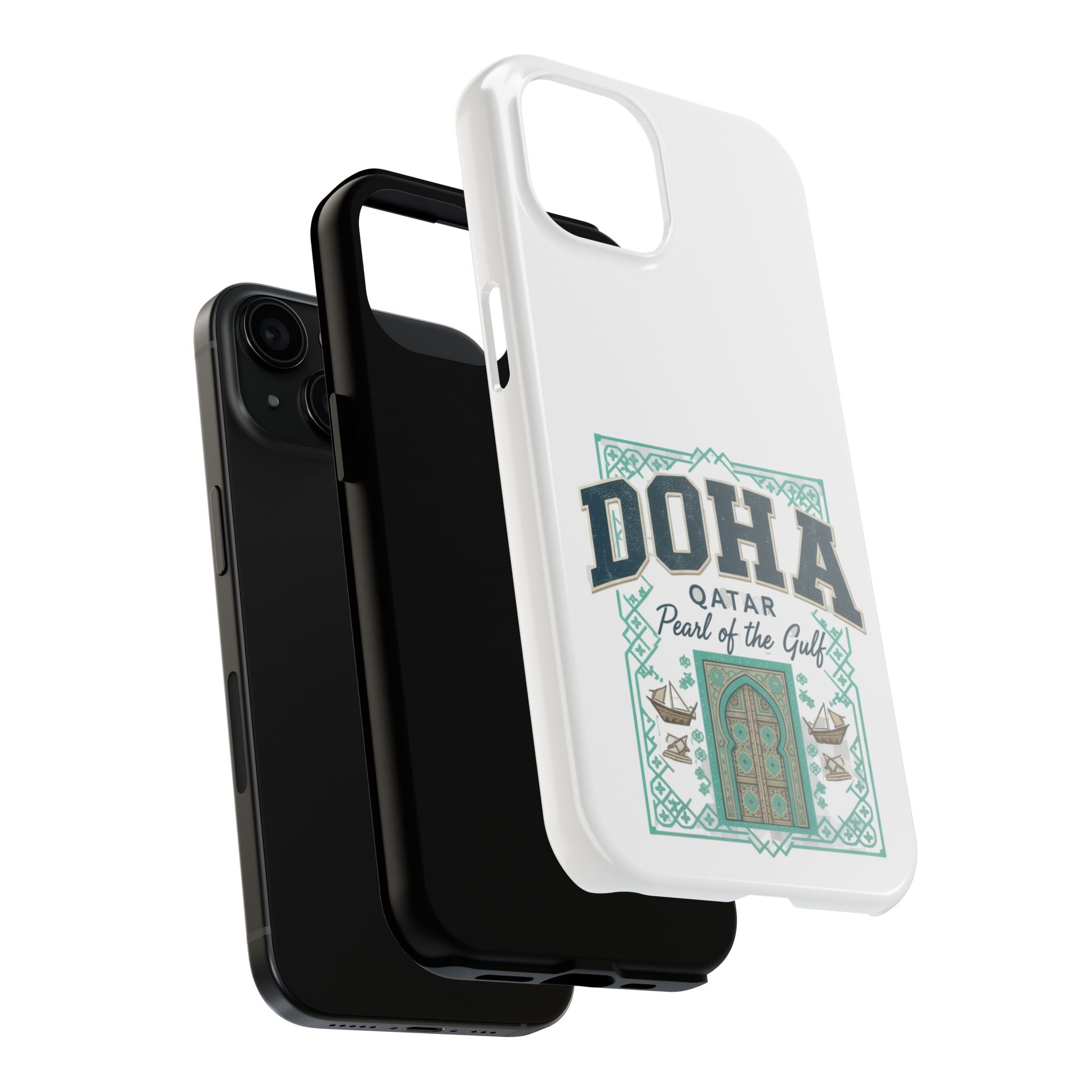 Doha Phone Case — Qatar 'Pearl of the Gulf' Protective Tough Case