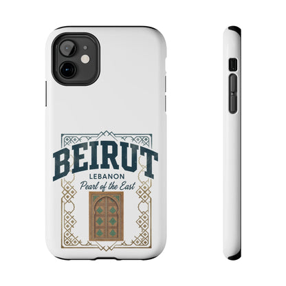 Beirut Lebanon Tough Phone Case — 'Pearl of the East' Vintage Door Design