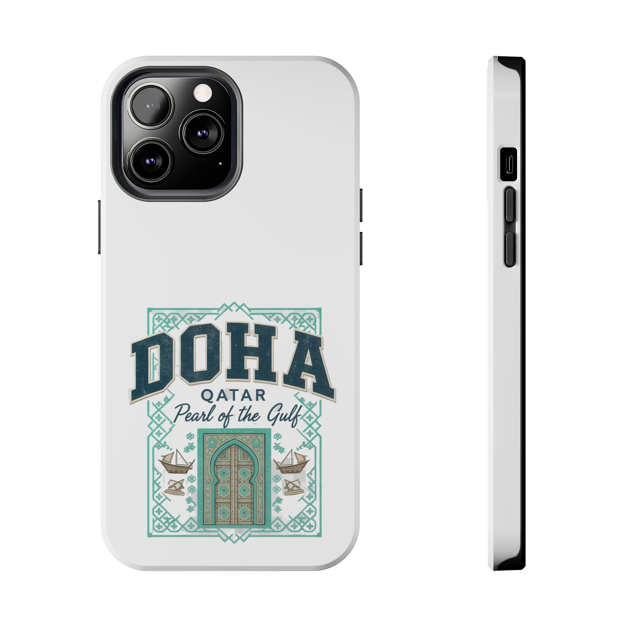 Doha Phone Case — Qatar 'Pearl of the Gulf' Protective Tough Case