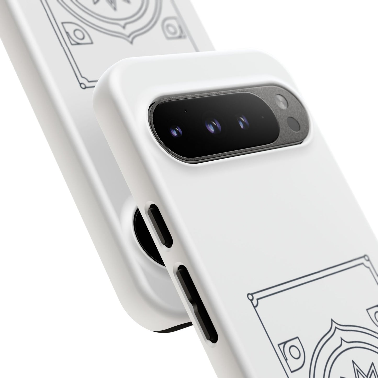 Dubai Architectural Phone Case — Minimal Souvenir Travel Design with Coordinates