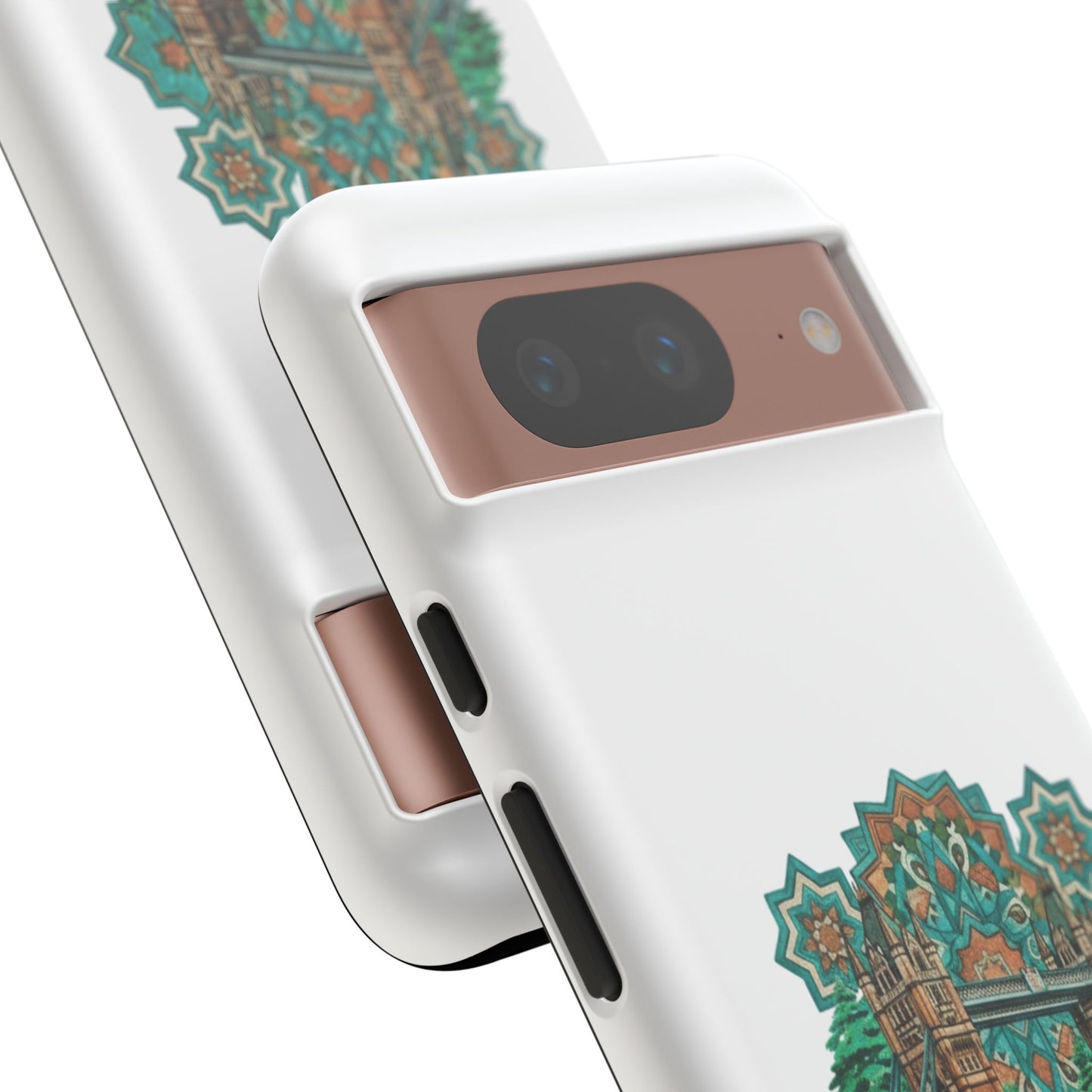 Beirut x London Ornate Phone Case — Turquoise Mosaic Gateway Design