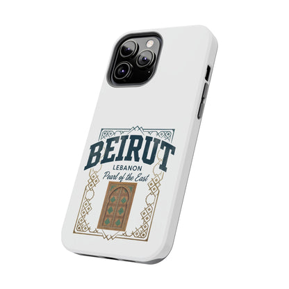 Beirut Lebanon Tough Phone Case — 'Pearl of the East' Vintage Door Design