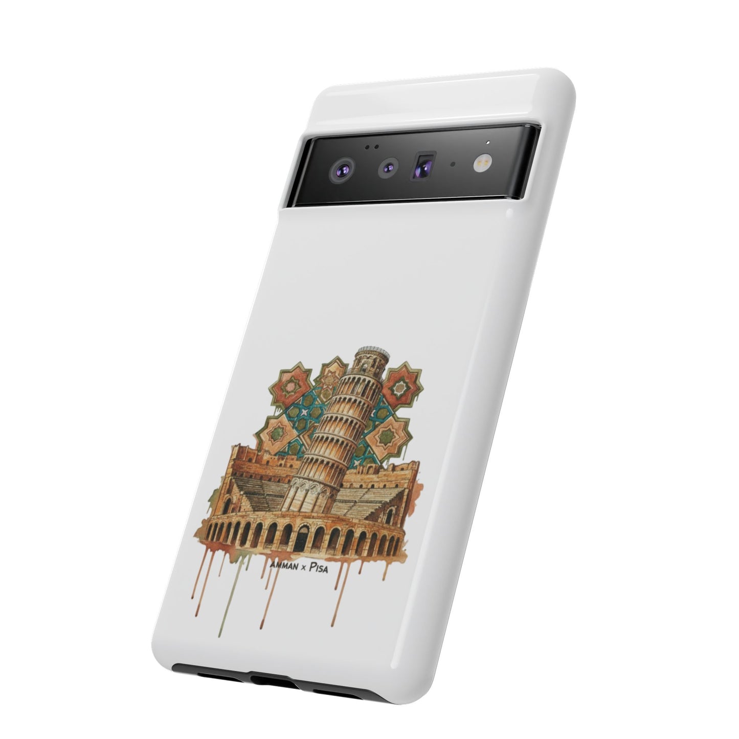 Leaning Tower Tough Phone Case — Vintage Pisa Travel Design