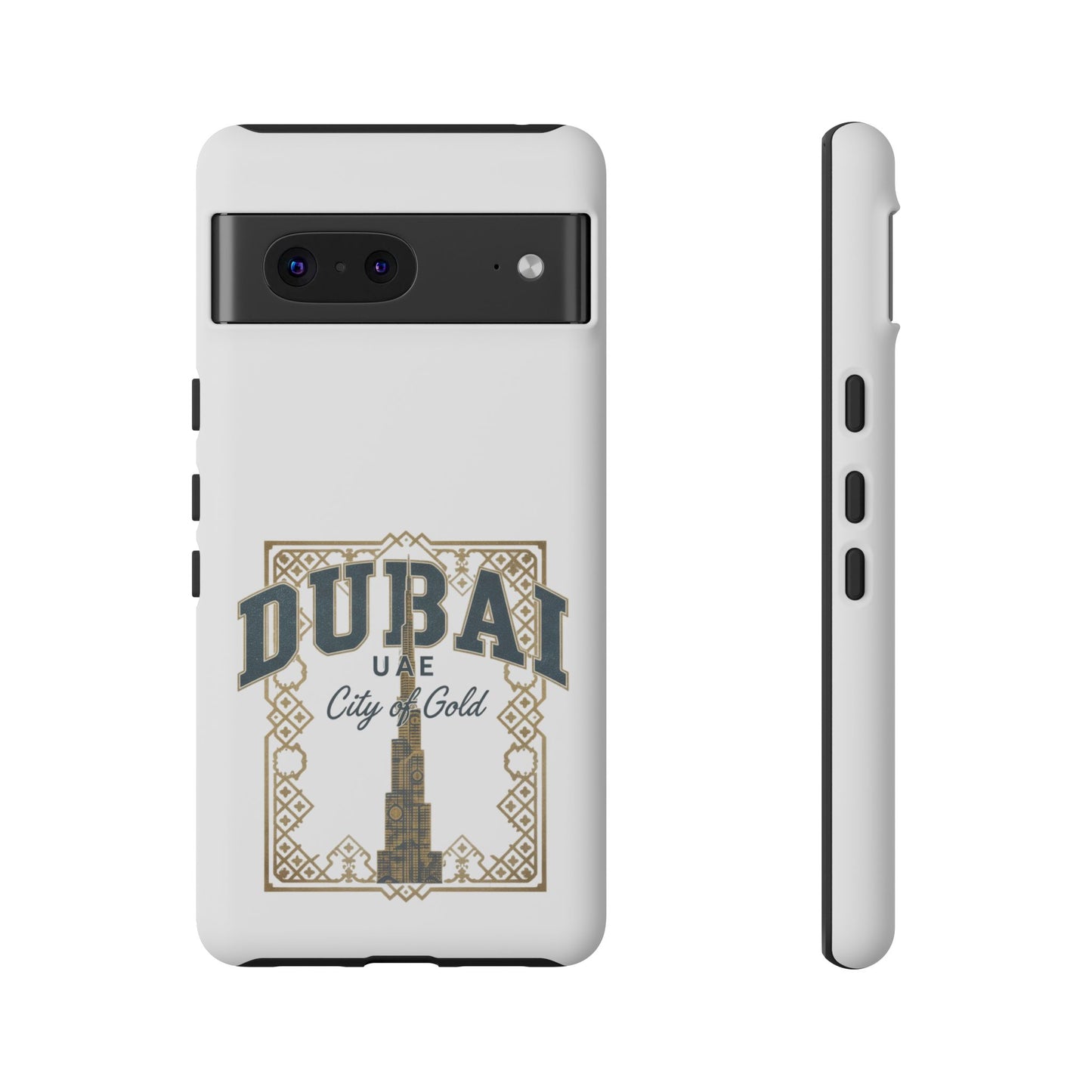 Dubai City of Gold Tough Phone Case — Protective Travel Phone Cover