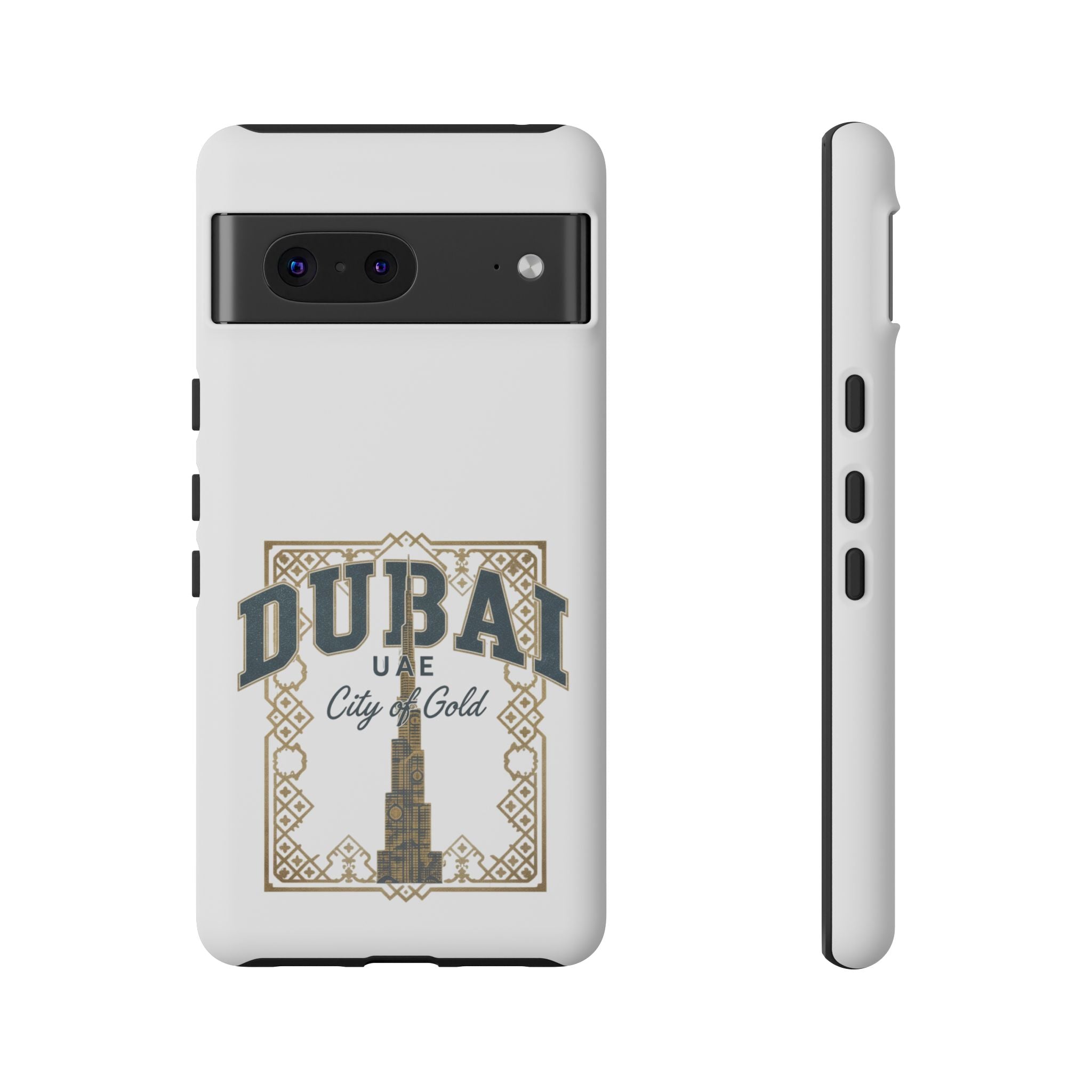 Dubai City of Gold Tough Phone Case — Protective Travel Phone Cover