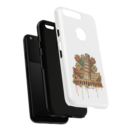Leaning Tower Tough Phone Case — Vintage Pisa Travel Design