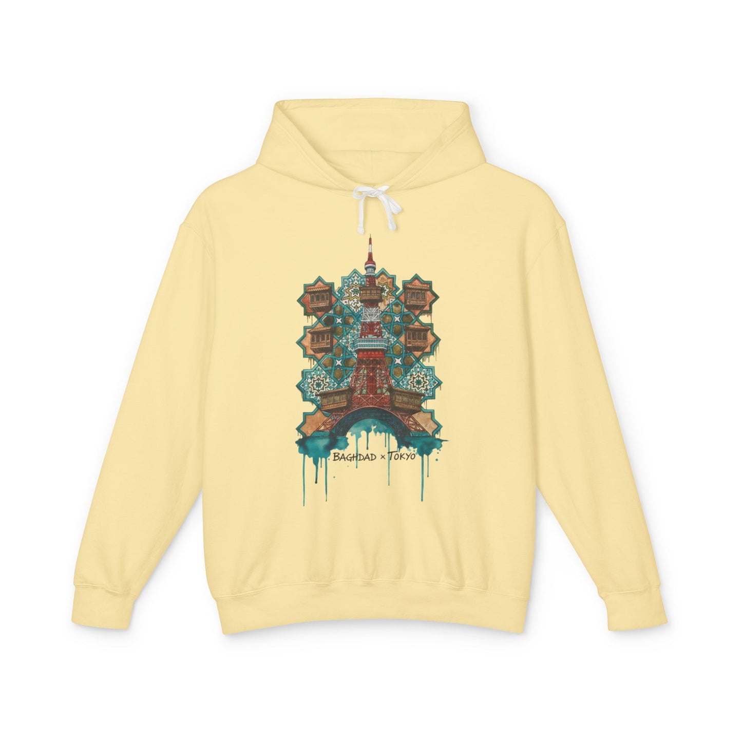 Vintage Amsterdam Canal Tower Hoodie — "Haarlem - Holland" Graphic Pullover