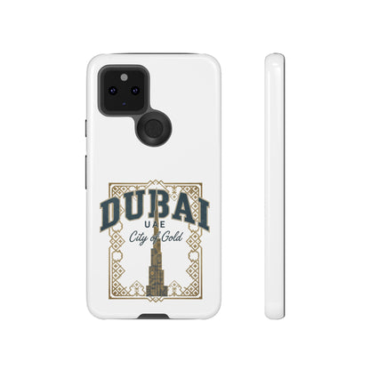 Dubai City of Gold Tough Phone Case — Protective Travel Phone Cover