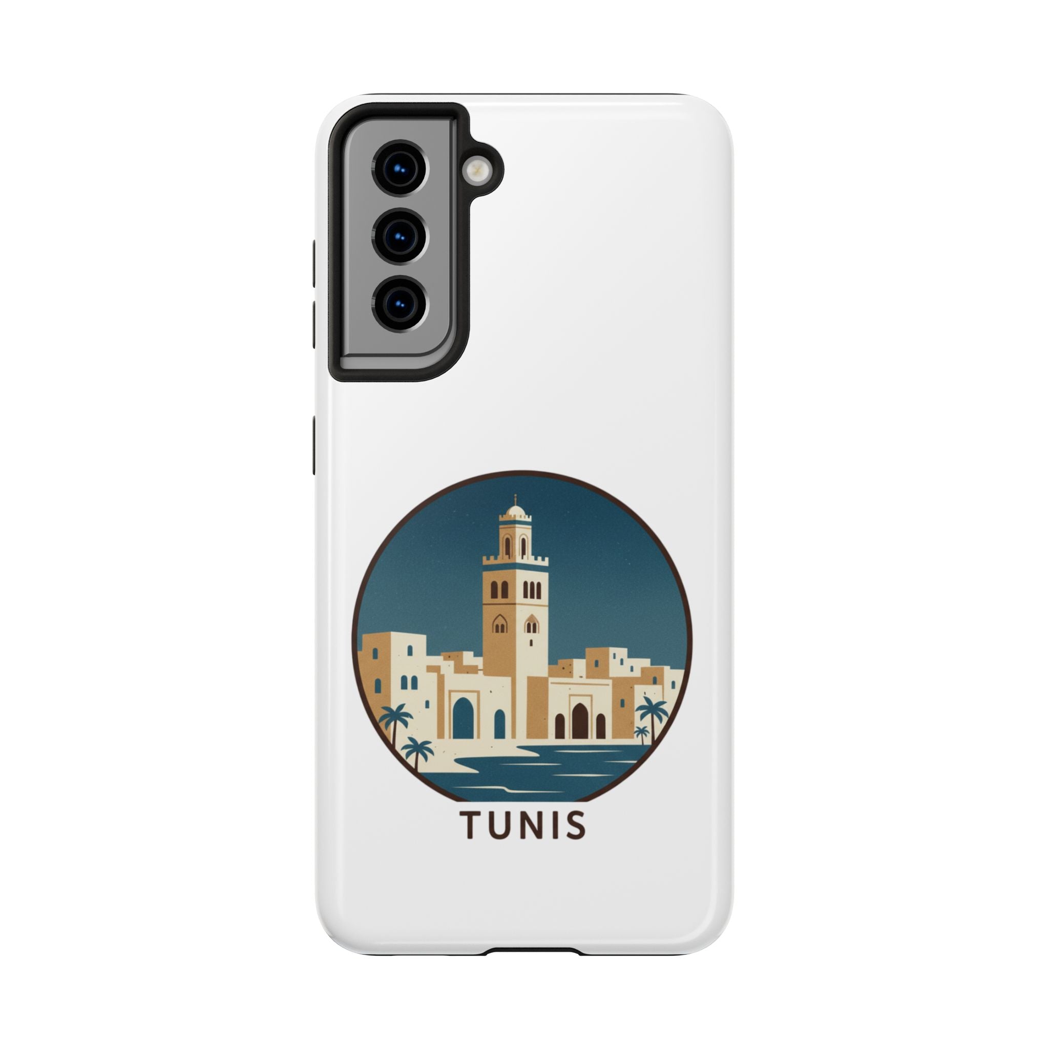 Tunis Cityscape Phone Case — Tough Protective iPhone Case