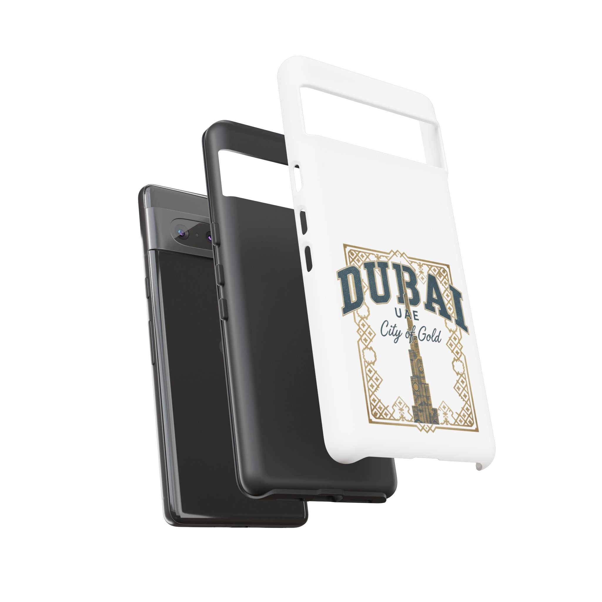 Dubai City of Gold Tough Phone Case — Protective Travel Phone Cover