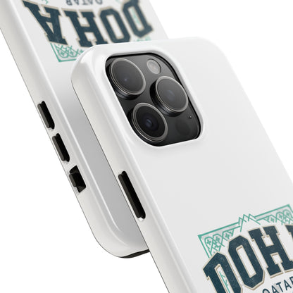 Étui de téléphone Doha — Qatar « Perle du Golfe » Étui de protection robuste