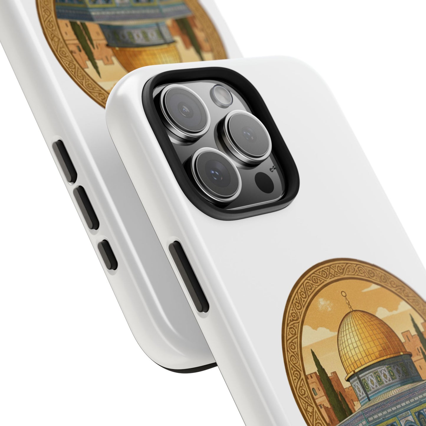 Jerusalem Dome Tough Phone Case — Golden Dome of the Rock Illustration
