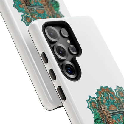 Beirut x London Ornate Phone Case — Turquoise Mosaic Gateway Design