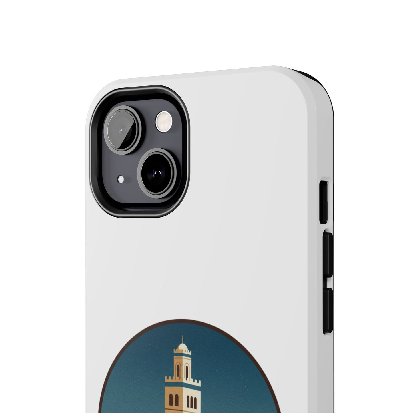 Coque de téléphone motif paysage urbain de Tunis — Coque de protection résistante pour iPhone
