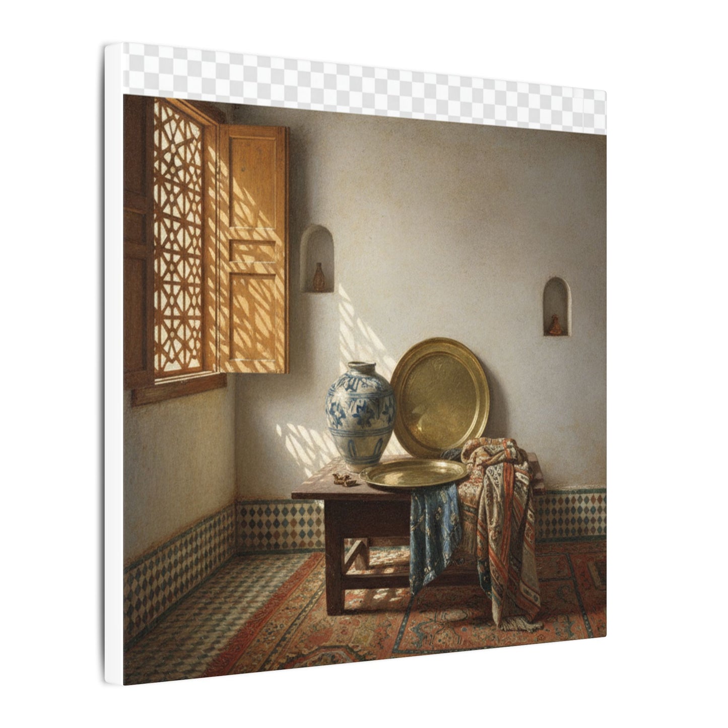 Mediterranean Still Life Canvas