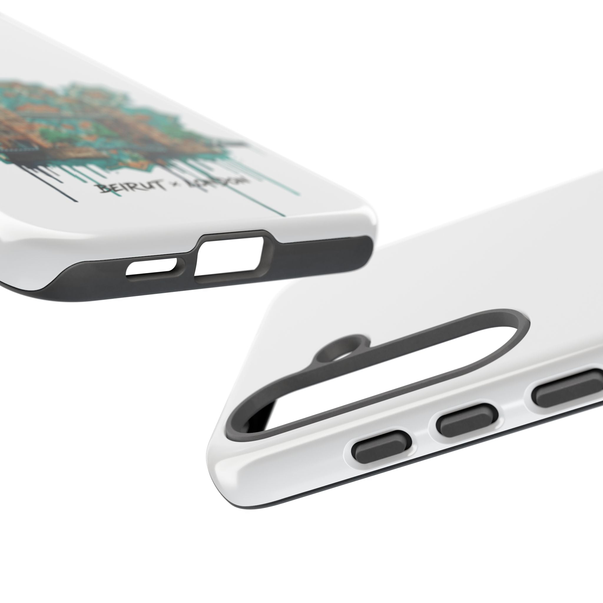 Beirut x London Ornate Phone Case — Turquoise Mosaic Gateway Design