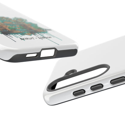 Beirut x London Ornate Phone Case — Turquoise Mosaic Gateway Design