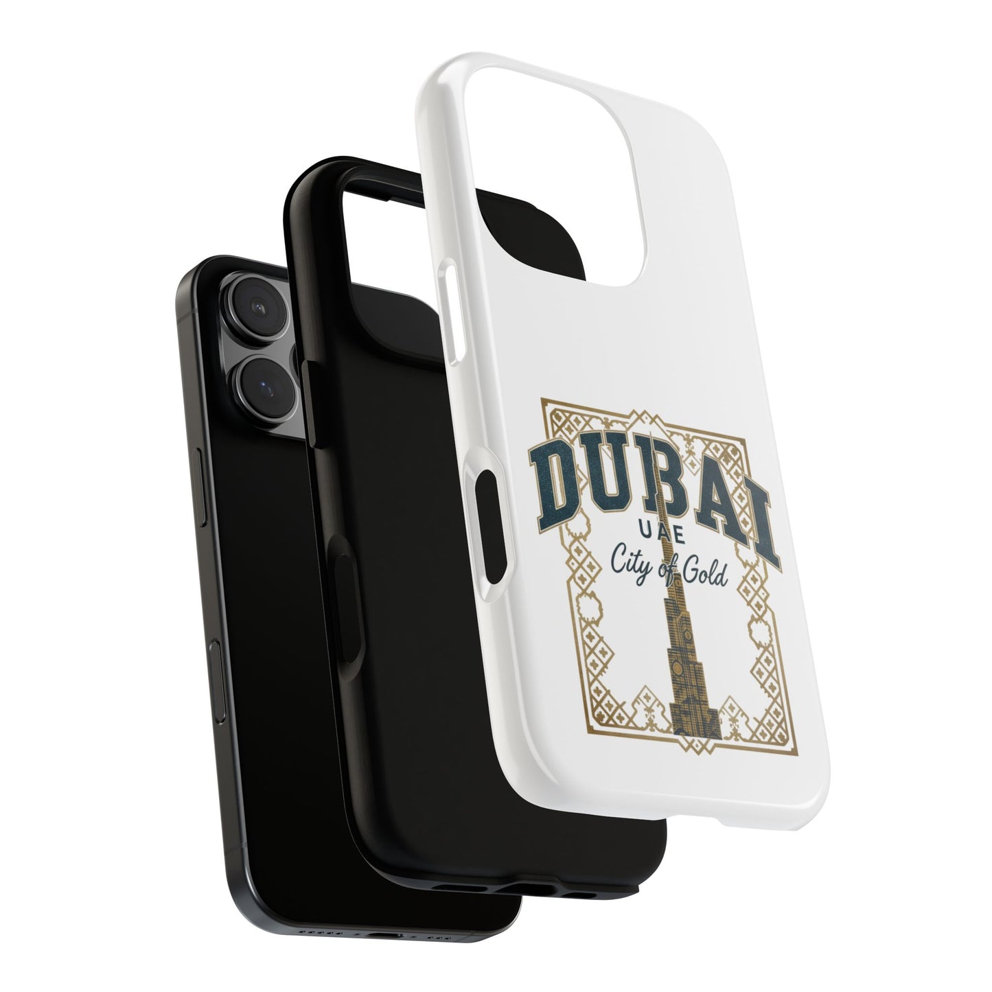 Dubai City of Gold Tough Phone Case — Protective Travel Phone Cover