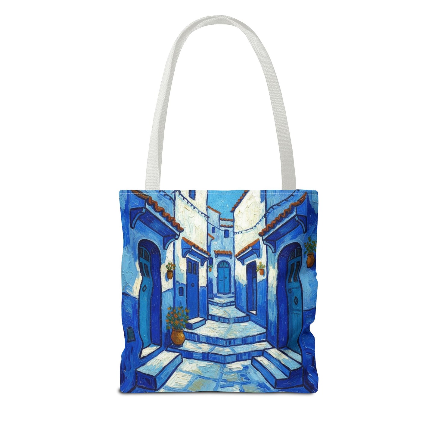 Mediterranean Blue Alley Tote