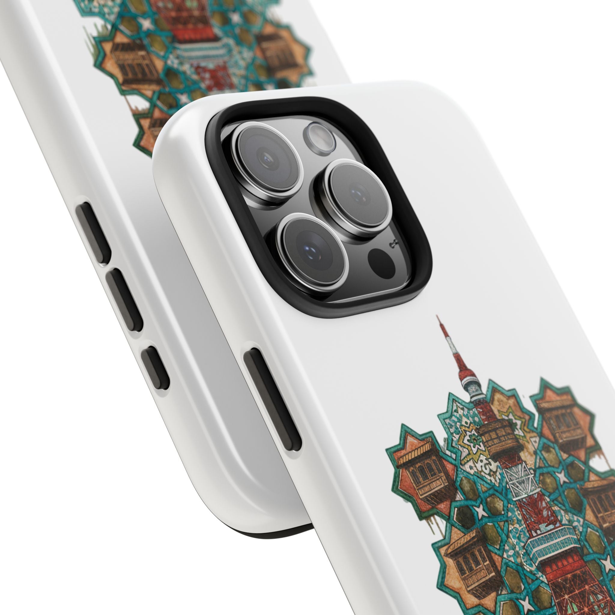 Tough Phone Case — Baghdad x Tokyo Fusion Artwork