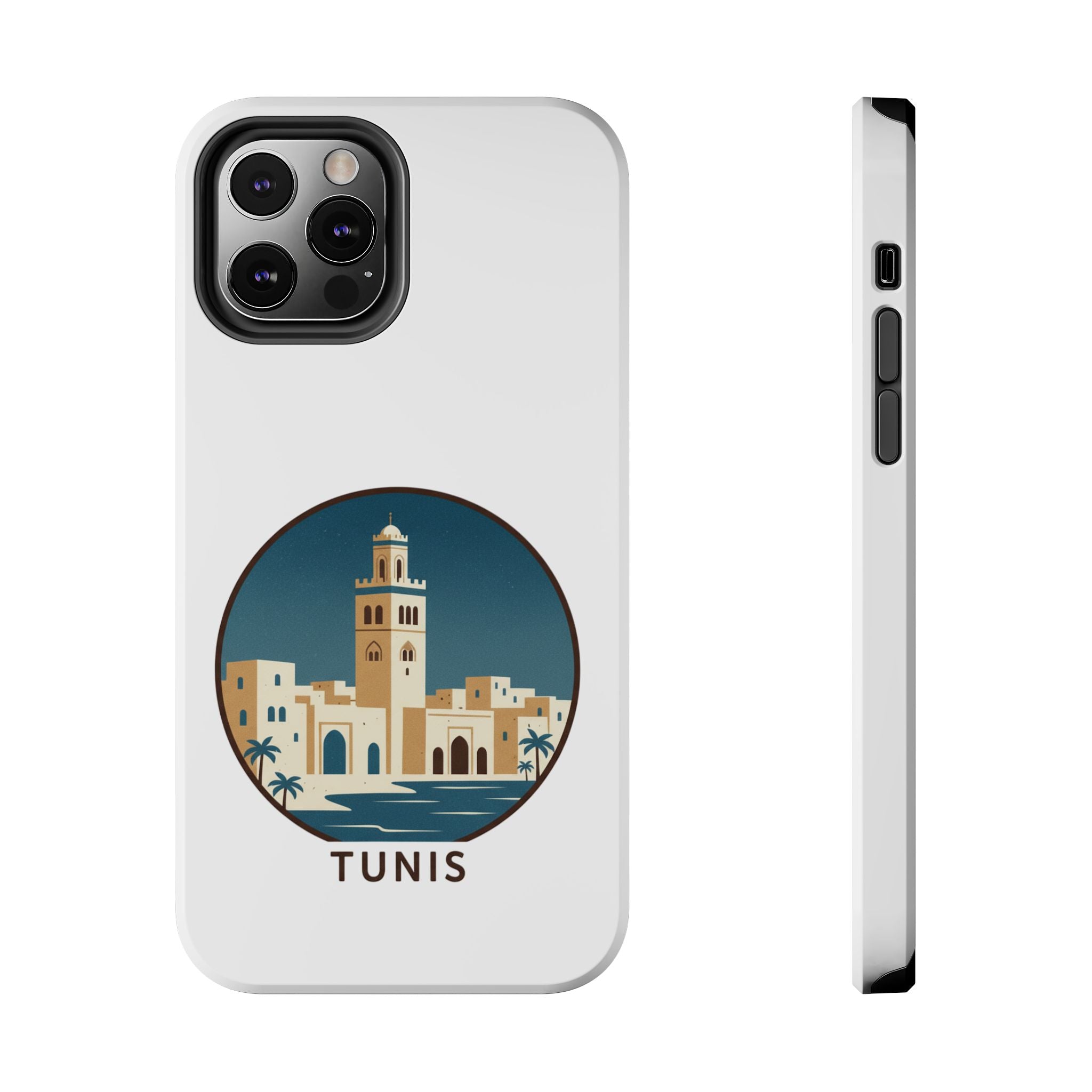 Tunis Cityscape Phone Case — Tough Protective iPhone Case