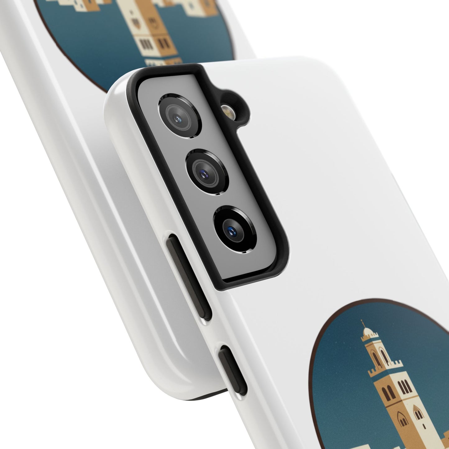 Coque de téléphone motif paysage urbain de Tunis — Coque de protection résistante pour iPhone