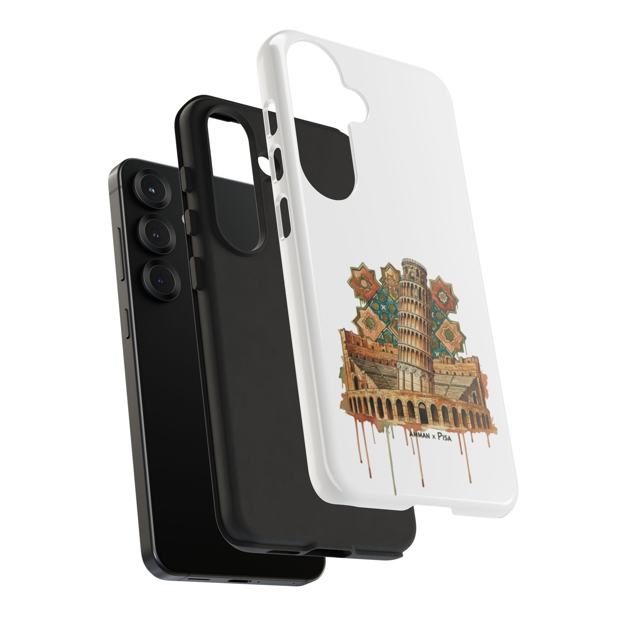 Leaning Tower Tough Phone Case — Vintage Pisa Travel Design
