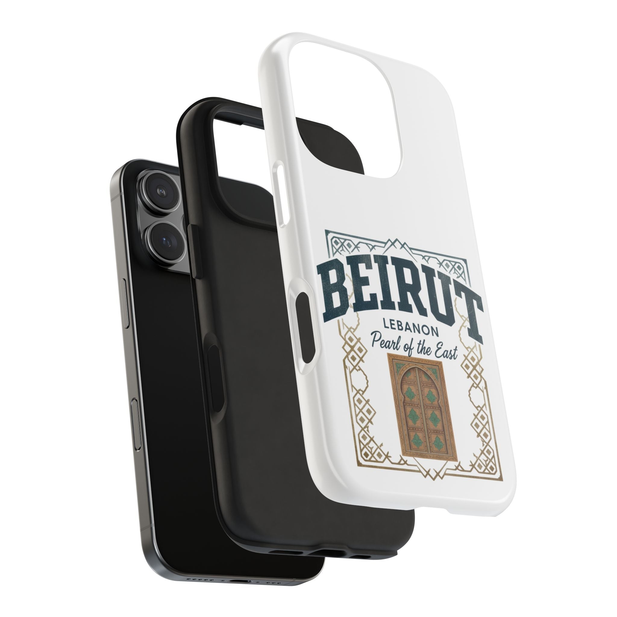 Beirut Lebanon Tough Phone Case — 'Pearl of the East' Vintage Door Design