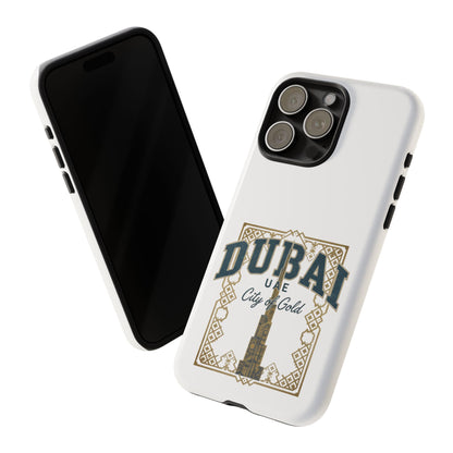 Dubai City of Gold Tough Phone Case — Protective Travel Phone Cover