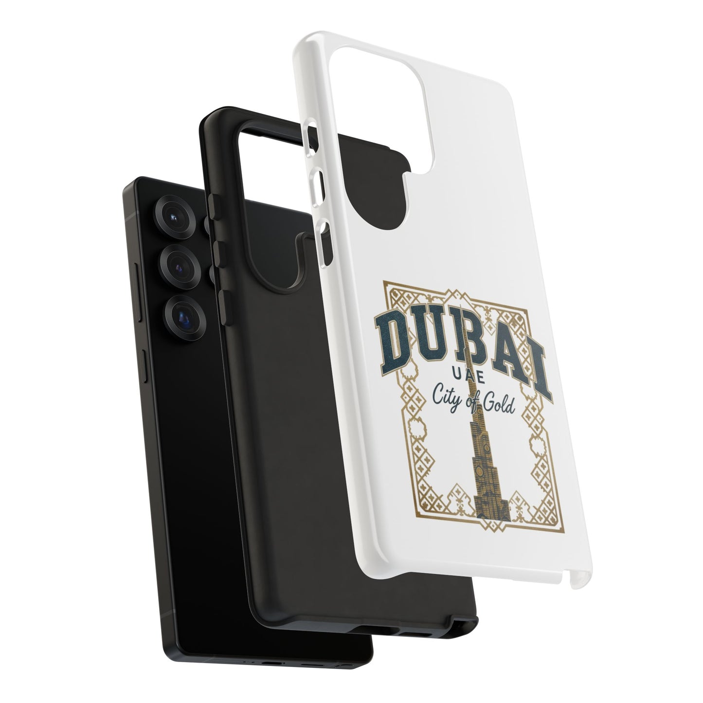 Dubai City of Gold Tough Phone Case — Protective Travel Phone Cover