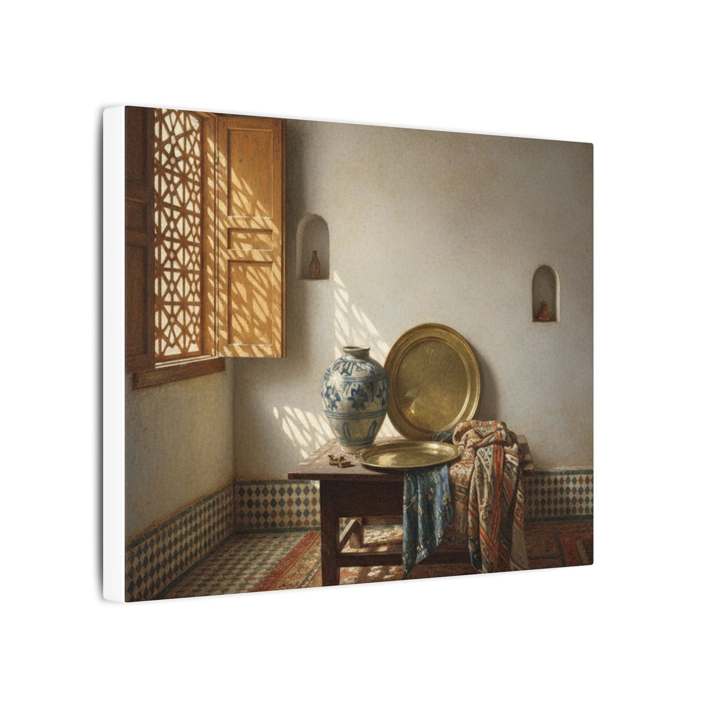 Mediterranean Still Life Canvas