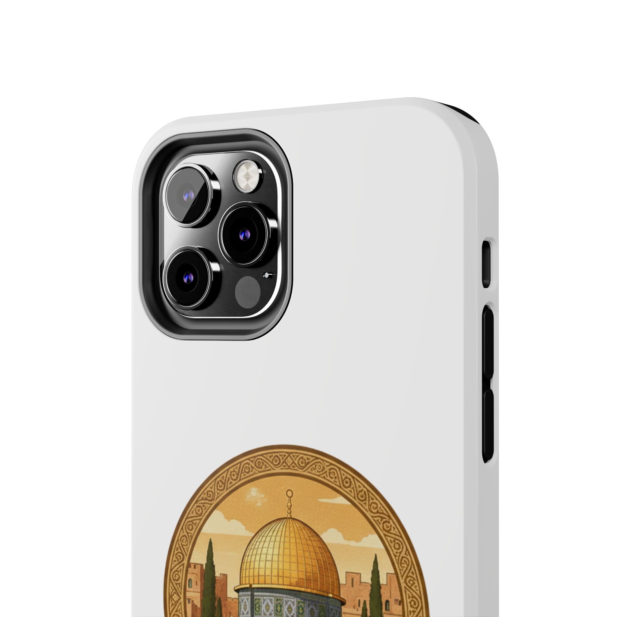 Jerusalem Dome Tough Phone Case — Golden Dome of the Rock Illustration
