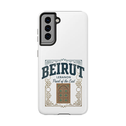 Beirut Lebanon Tough Phone Case — 'Pearl of the East' Vintage Door Design