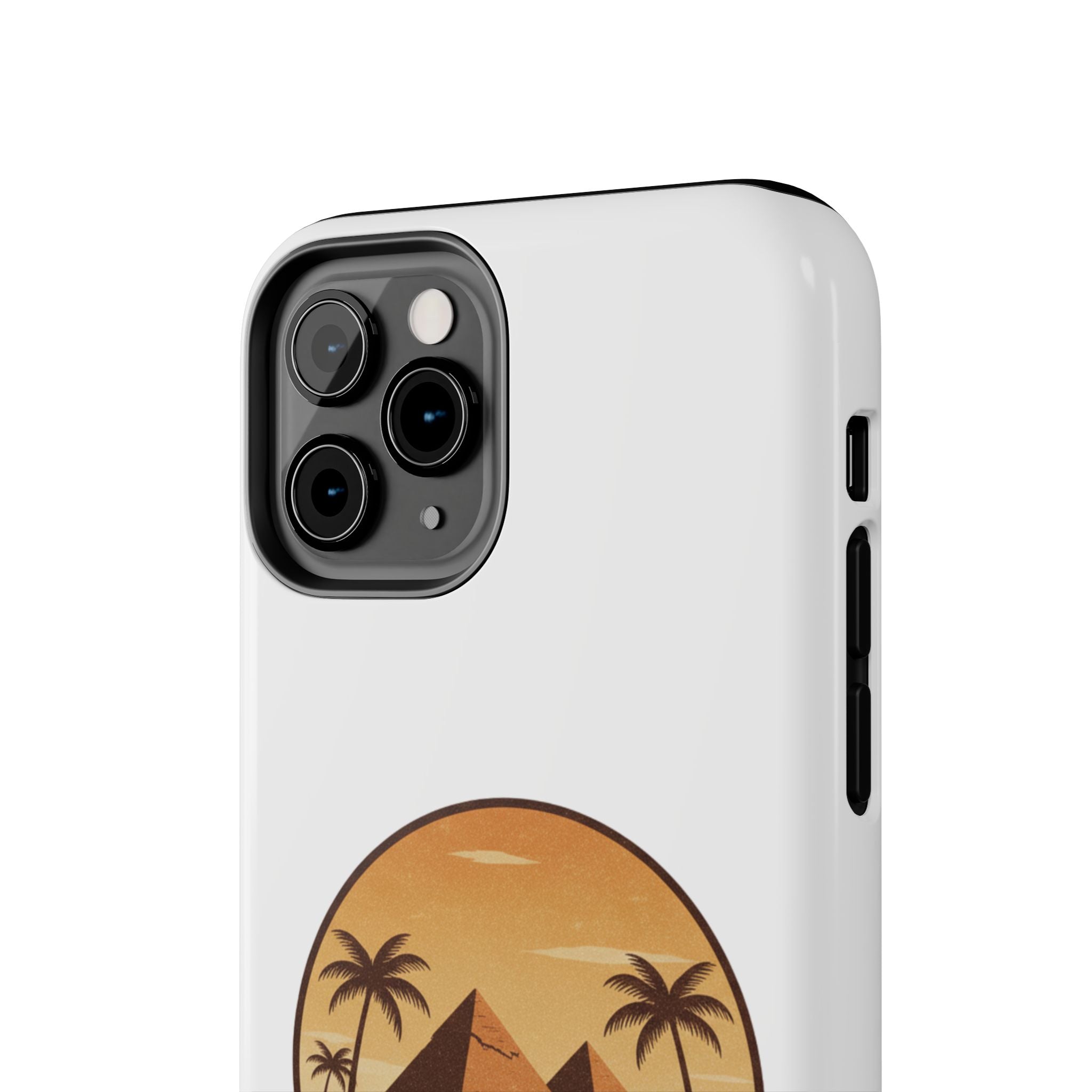 Cairo Pyramids Tough Phone Case — Vintage Egypt Travel iPhone/Android Protective Cover