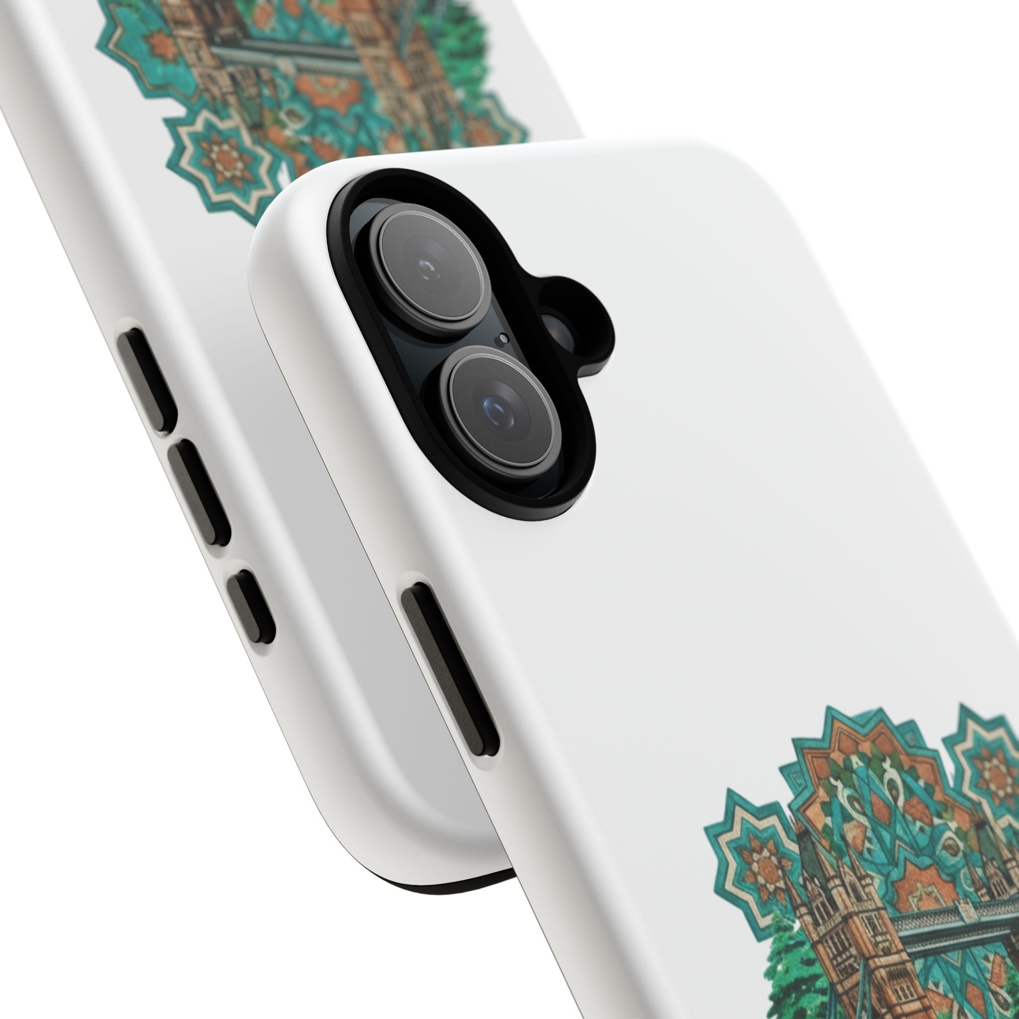 Beirut x London Ornate Phone Case — Turquoise Mosaic Gateway Design