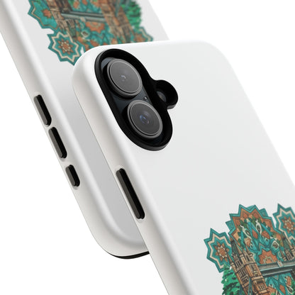 Beirut x London Ornate Phone Case — Turquoise Mosaic Gateway Design