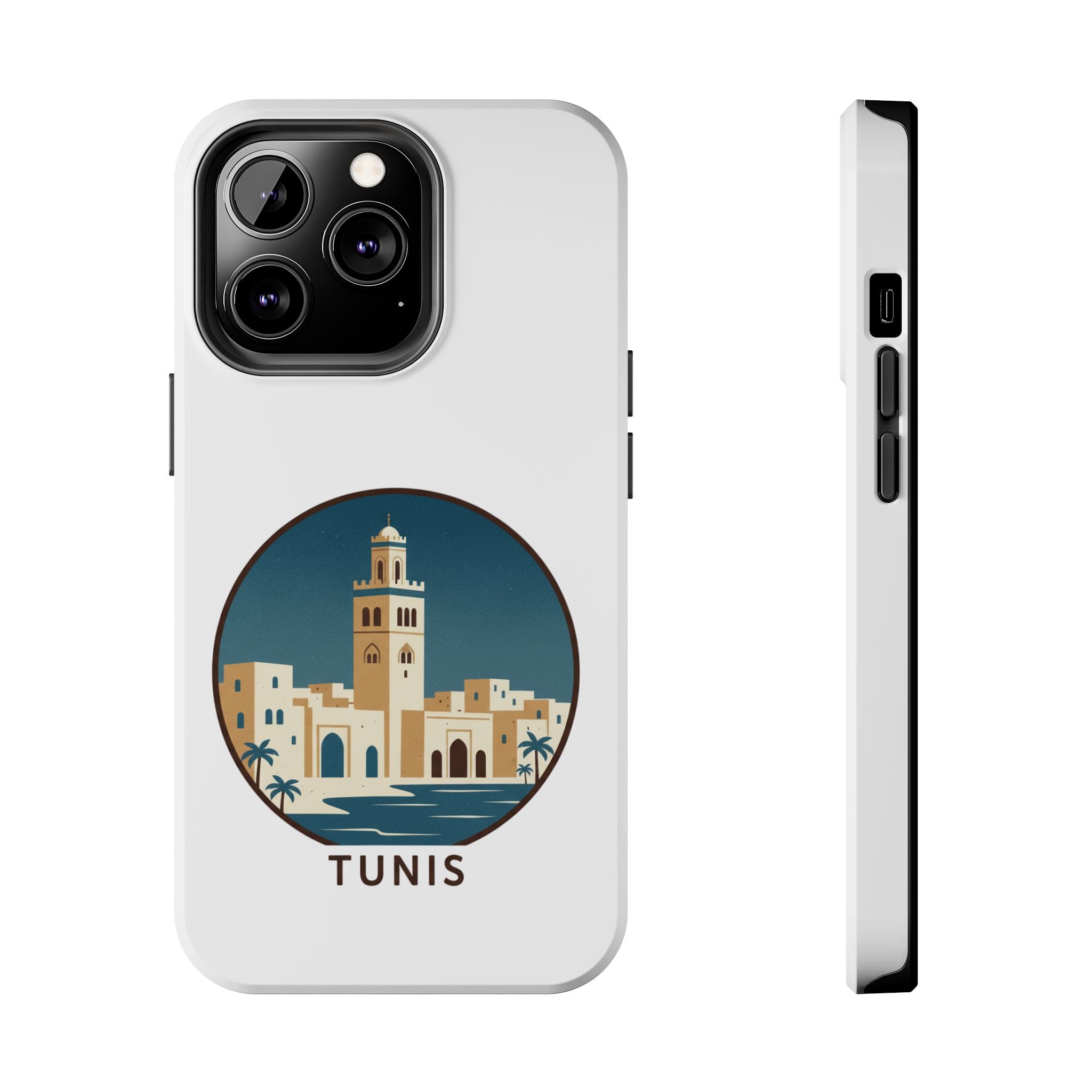 Tunis Cityscape Phone Case — Tough Protective iPhone Case