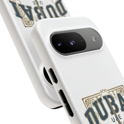 Dubai City of Gold Tough Phone Case — Protective Travel Phone Cover