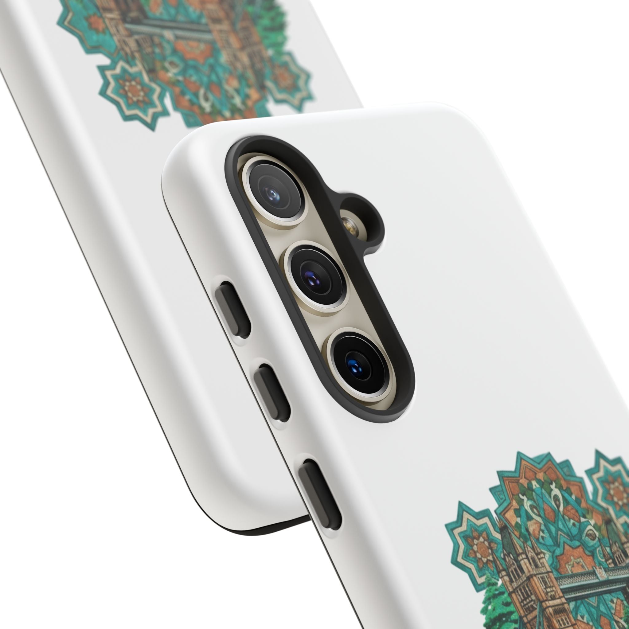 Beirut x London Ornate Phone Case — Turquoise Mosaic Gateway Design
